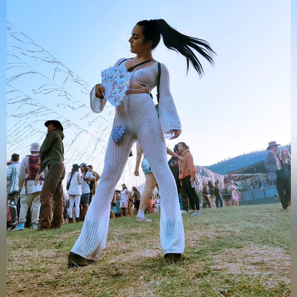 Ivory Can’t Be More Obvious Pants Set - Picture 4 of 5